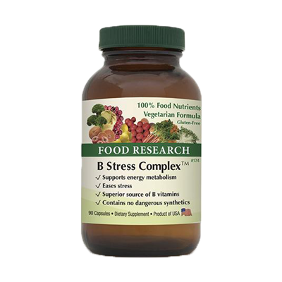 B Stress Complex | 90 Capsules | Food Research