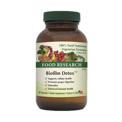 Biofilm Detox | 90 Capsules | Food Research