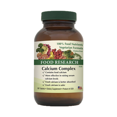 Calcium Complex SM | 90 Tablets | Food Research
