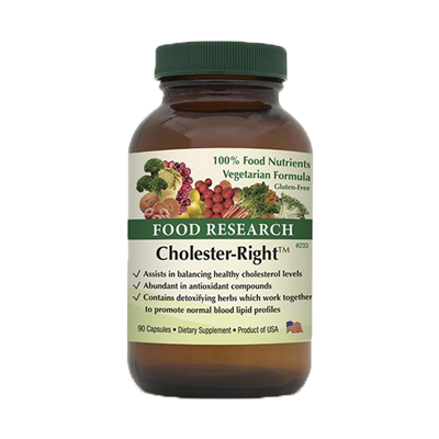 Cholester Right | 90 Capsules | Food Research