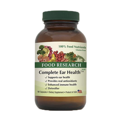 Complete Ear Health  | 90 Capsules | Food Research