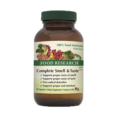 Complete Smell & Taste | 90 Capsules | Food Research