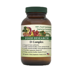 D Complex | 90 Capsules | Food Research