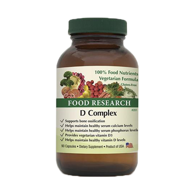 D Complex | 90 Capsules | Food Research