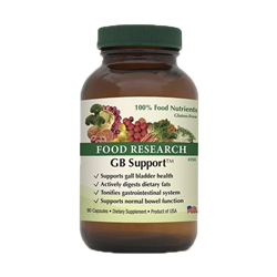 GB Support | 90 Capsules | Food Research