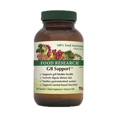 GB Support | 90 Capsules | Food Research