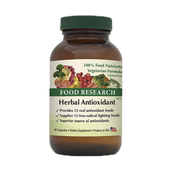 Herbal Antioxidant | 90 Capsules | Food Research