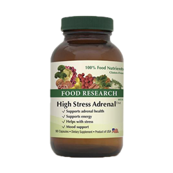 High Stress Adrenal | 90 Capsules | Food Research
