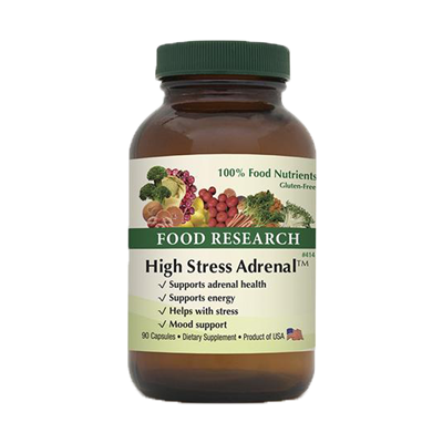 High Stress Adrenal | 90 Capsules | Food Research