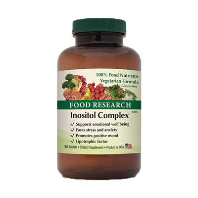 Inositol Complex | 180 Tablets | Food Research