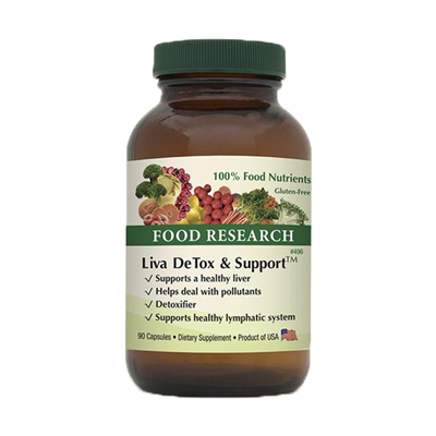 Liva-DeTox & Support | 90 Capsules | Food Research