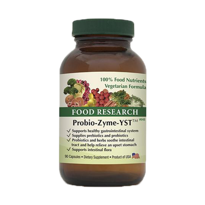 Probio-Zyme-Yst | 90 Capsules | Food Research