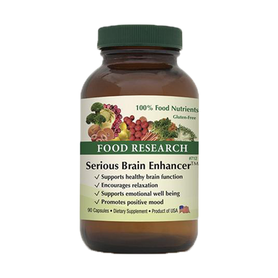 Serious Brain Enhancer | 90 Capsules | Food Research