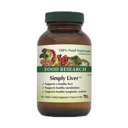 Simply Liver | 100 Tablets | Food Research