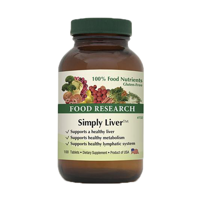 Simply Liver | 100 Tablets | Food Research