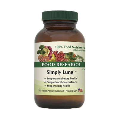 Simply Lung | 100 Tablets | Food Research