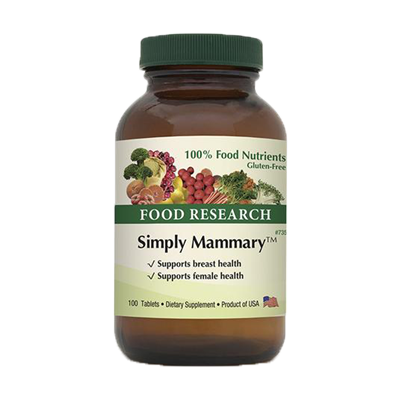 Simply Mammary | 100 Tablets | Food Research