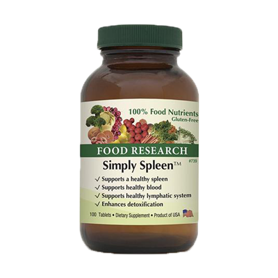 Simply Spleen | 100 Tablets | Food Research