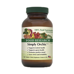 Simply Orchic | 100 Tablets | Food Research