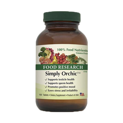 Simply Orchic | 100 Tablets | Food Research