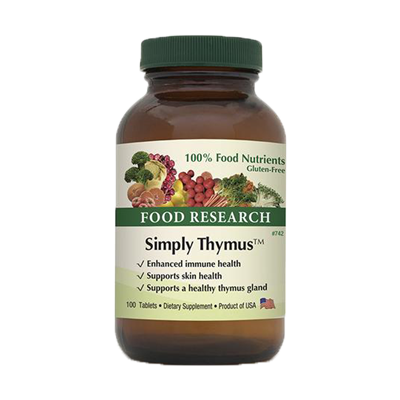 Simply Thymus | 100 Tablets | Food Research