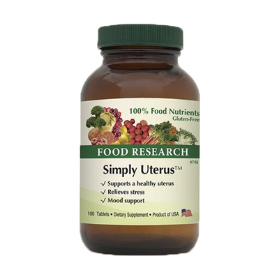 Simply Uterus | 100 Tablets | Food Research