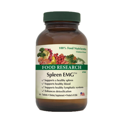 Spleen EMG | 90 Tablets | Food Research