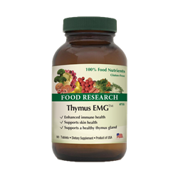 Thymus EMG | 90 Tablets | Food Research