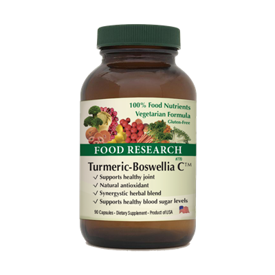 Turmeric-Boswellia C | 90 Capsules | Food Research