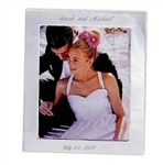 8X10 Personalized Silver Frame