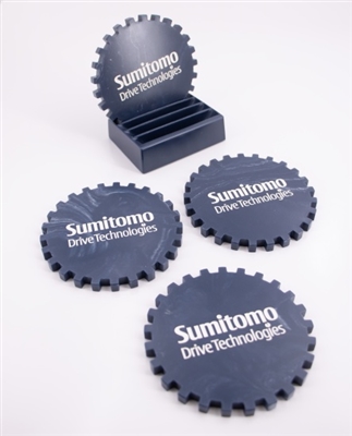 Sumitomo Coaster Set of 4 with stand