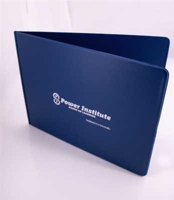 Power Institute Certificate Folder