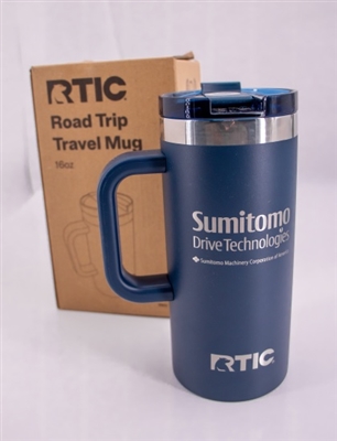 RTIC 16oz. Travel Mug Navy Blue