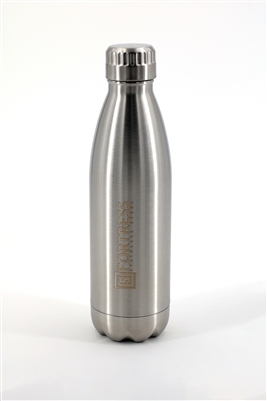 Stainless Steel Fortress 16oz Water Bottle