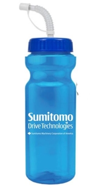 Sumitomo Water Bottle W/ Straw