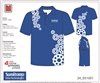 Blue graphic Sumitomo Polo