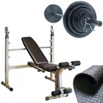 Best Fitness Olympic Bench Package Deal