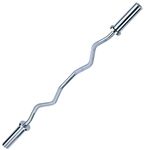 Olympic Curl Bar- Chrome