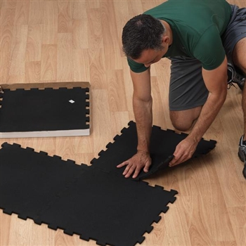 Interlocking Rubber Flooring