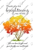 35045 Watercolor Spring Tree