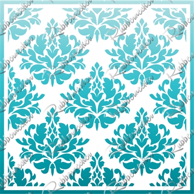 4103 Damask Stencil