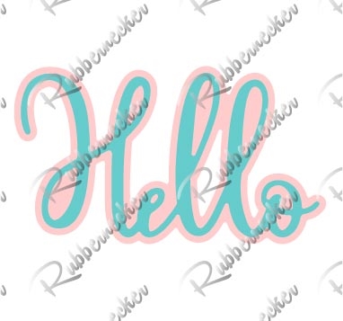 5406-05D Hello script w/ Shadow Die