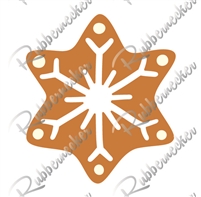 5413-04D Snowflake Cookie Die