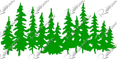 5514-05D Evergreen Forest Die