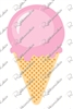 5604-03D Ice Cream Cone Die