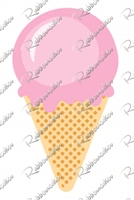 5604-03D Ice Cream Cone Die
