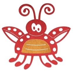 B802 Whimiscal Ladybug