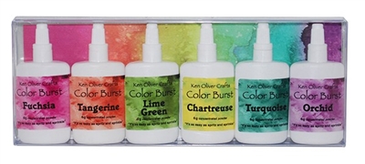 Color Burst 6 Pack Caribbean Brights