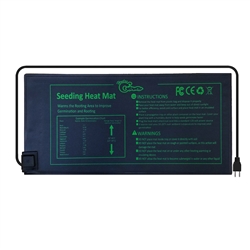 Hydro Crunch 10" X 20.75" Seedling Heat Mat for Propagation and Cloning