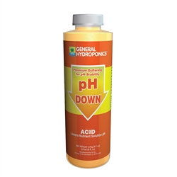 General Hydroponics pH Down 8 Oz